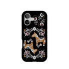 Swedish Dala Horse Tough MagSafe iPhone Case - The Global Wanderer