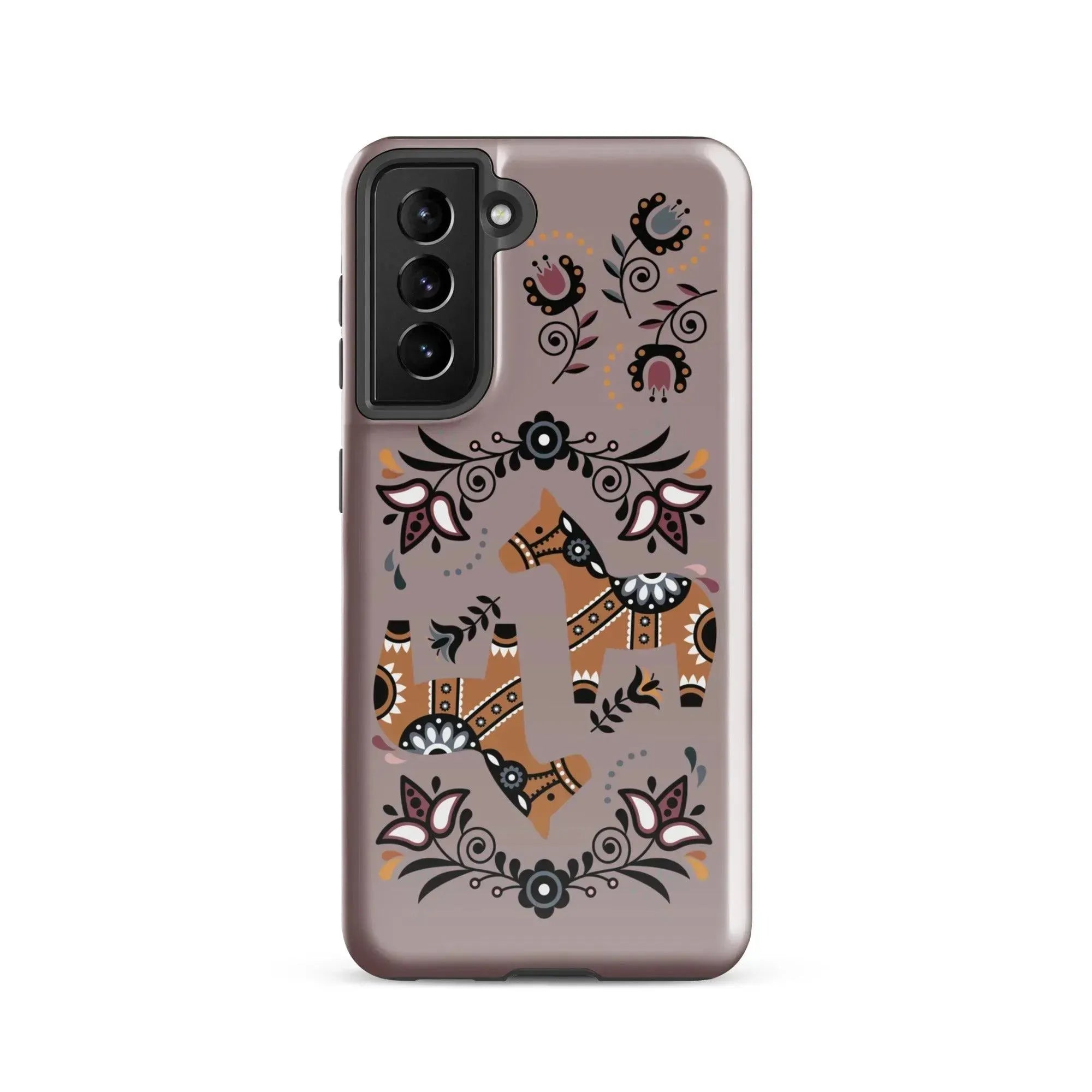Swedish Dala Horse Tough Samsung® Case - The Global Wanderer