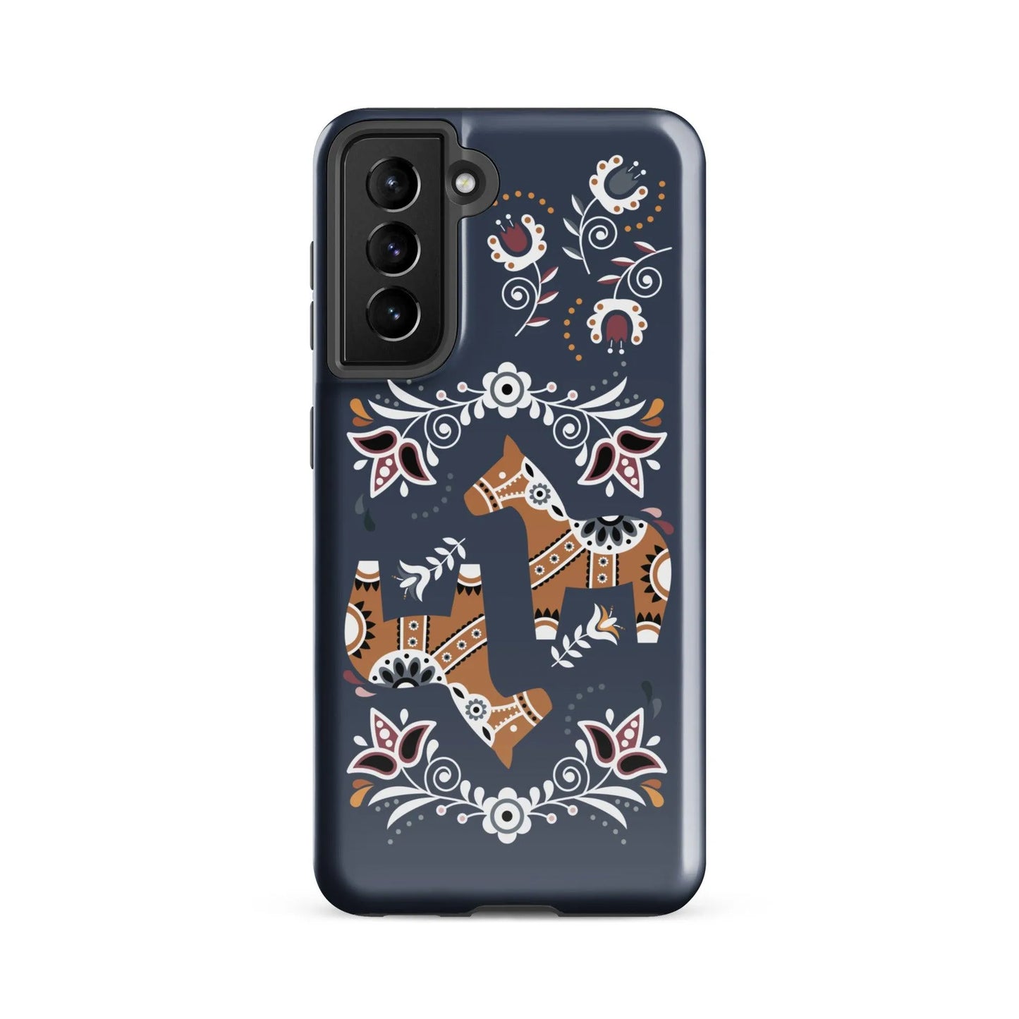 Swedish Dala Horse Tough Samsung® Case - The Global Wanderer