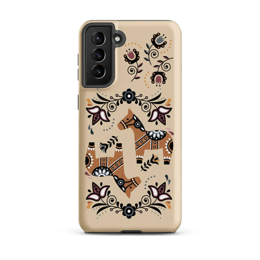 Swedish Dala Horse Tough Samsung® Case - The Global Wanderer