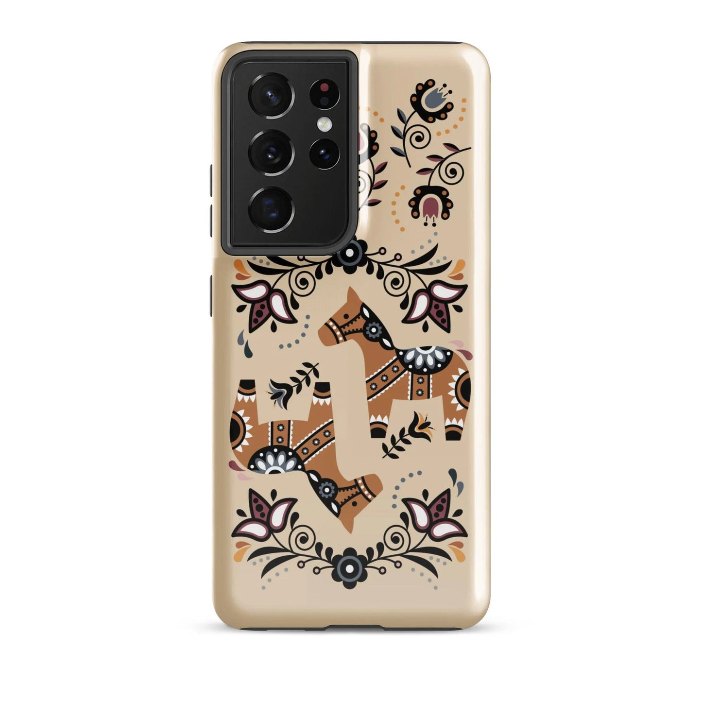 Swedish Dala Horse Tough Samsung® Case - The Global Wanderer