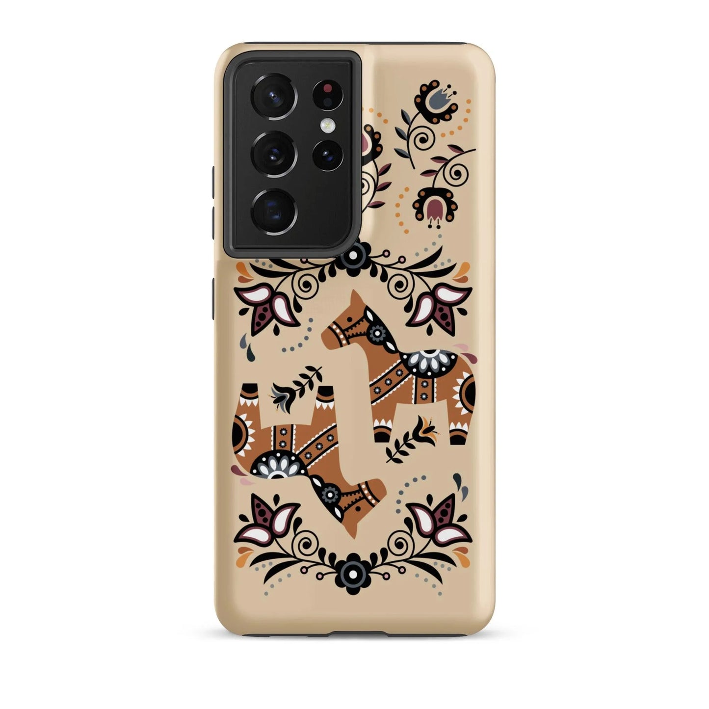 Swedish Dala Horse Tough Samsung® Case - The Global Wanderer