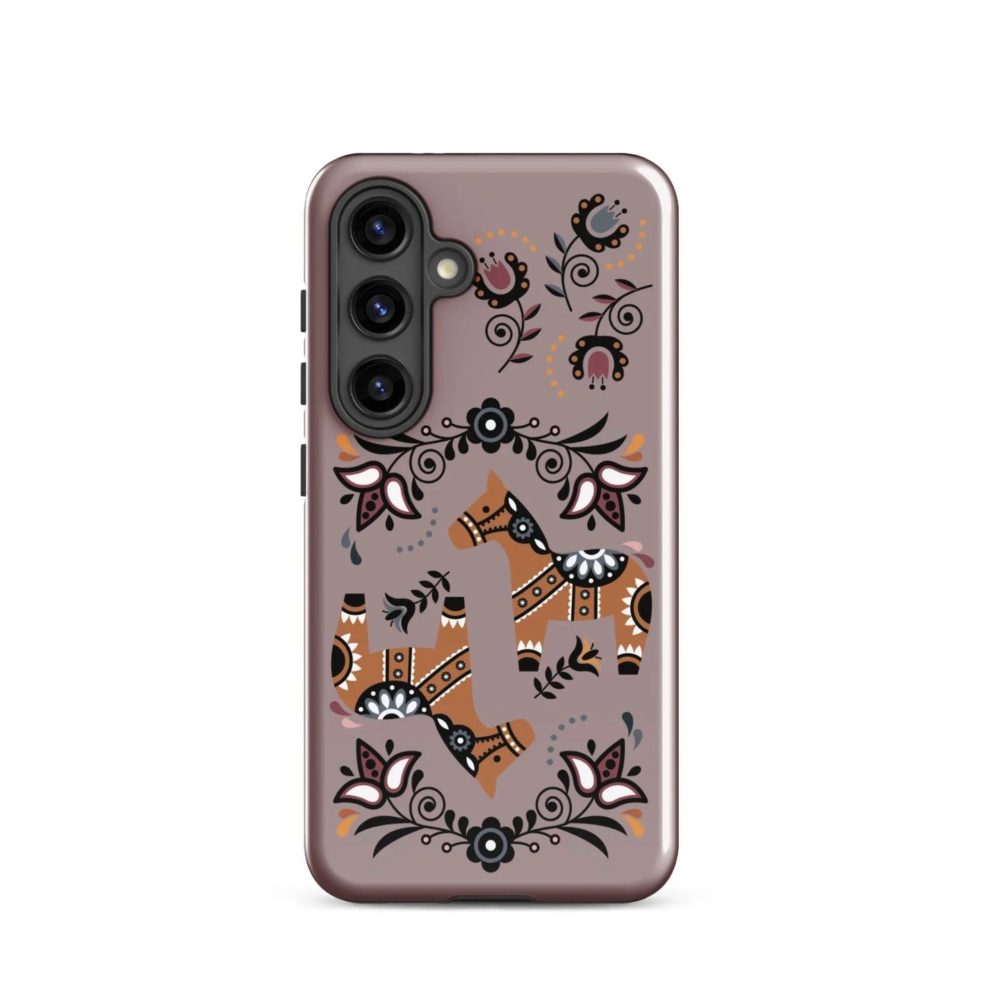 Swedish Dala Horse Tough Samsung® Case - The Global Wanderer