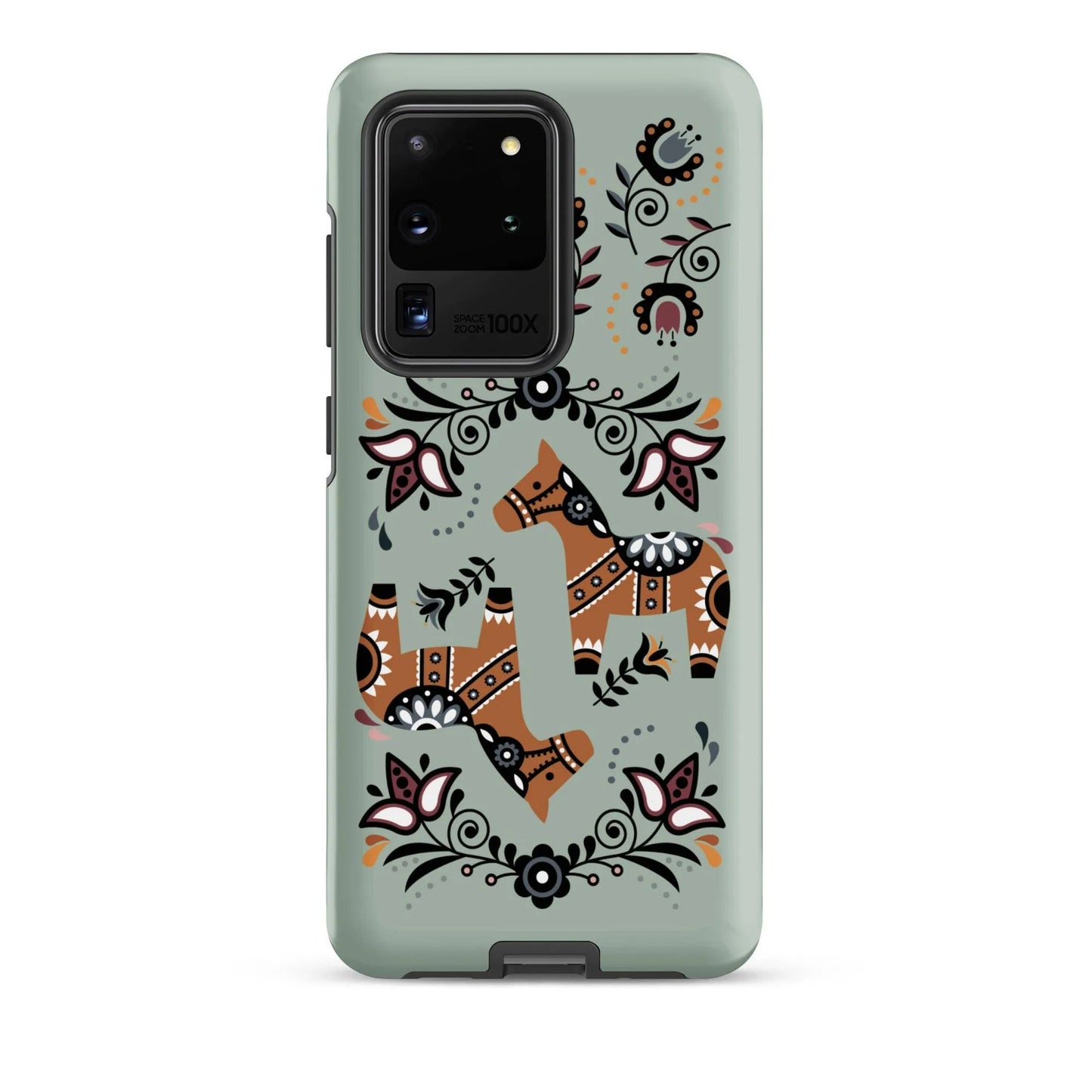 Swedish Dala Horse Tough Samsung® Case - The Global Wanderer