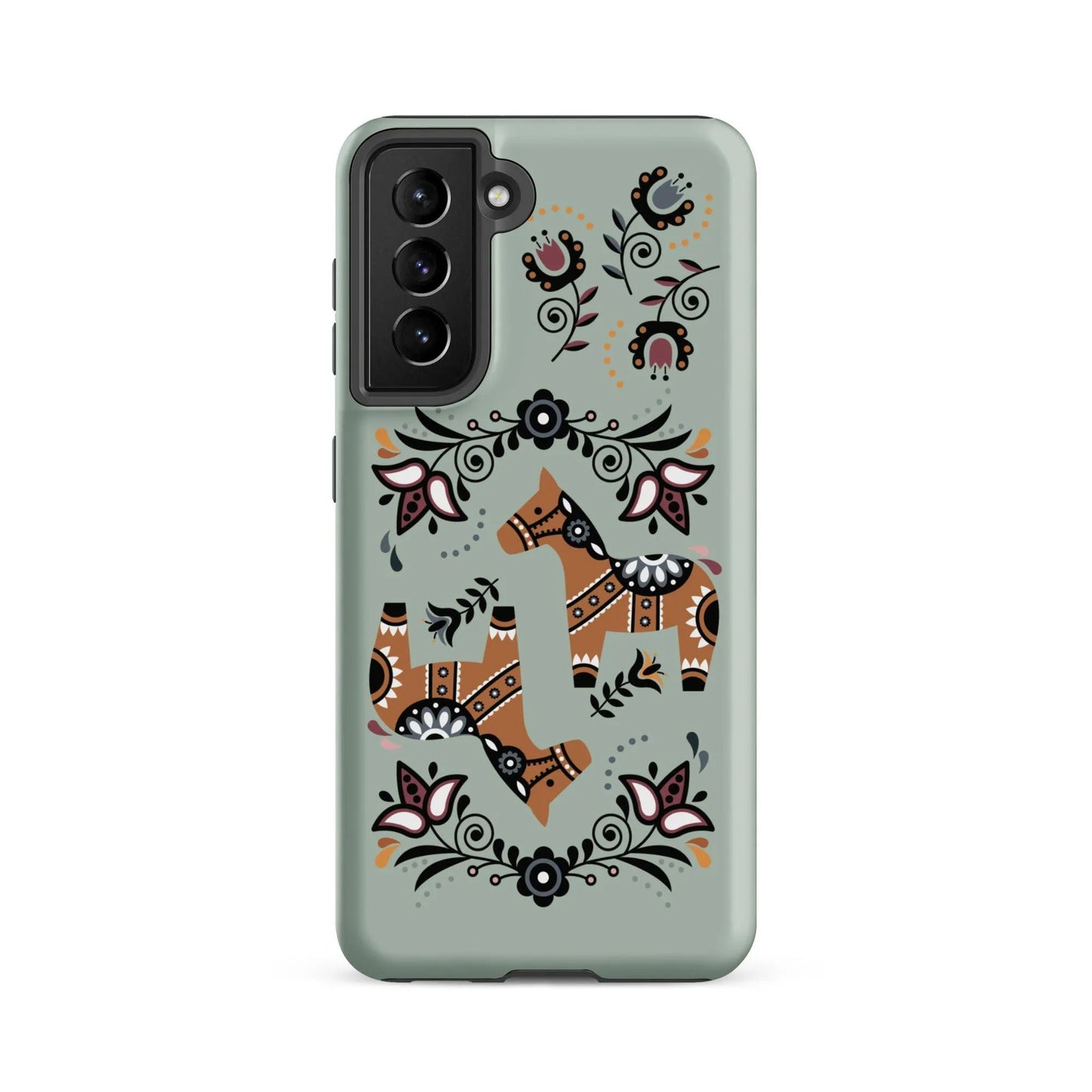 Swedish Dala Horse Tough Samsung® Case - The Global Wanderer