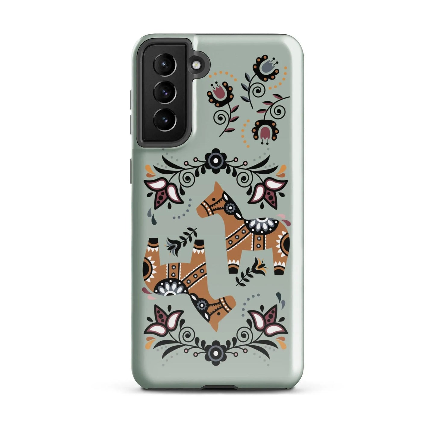 Swedish Dala Horse Tough Samsung® Case - The Global Wanderer