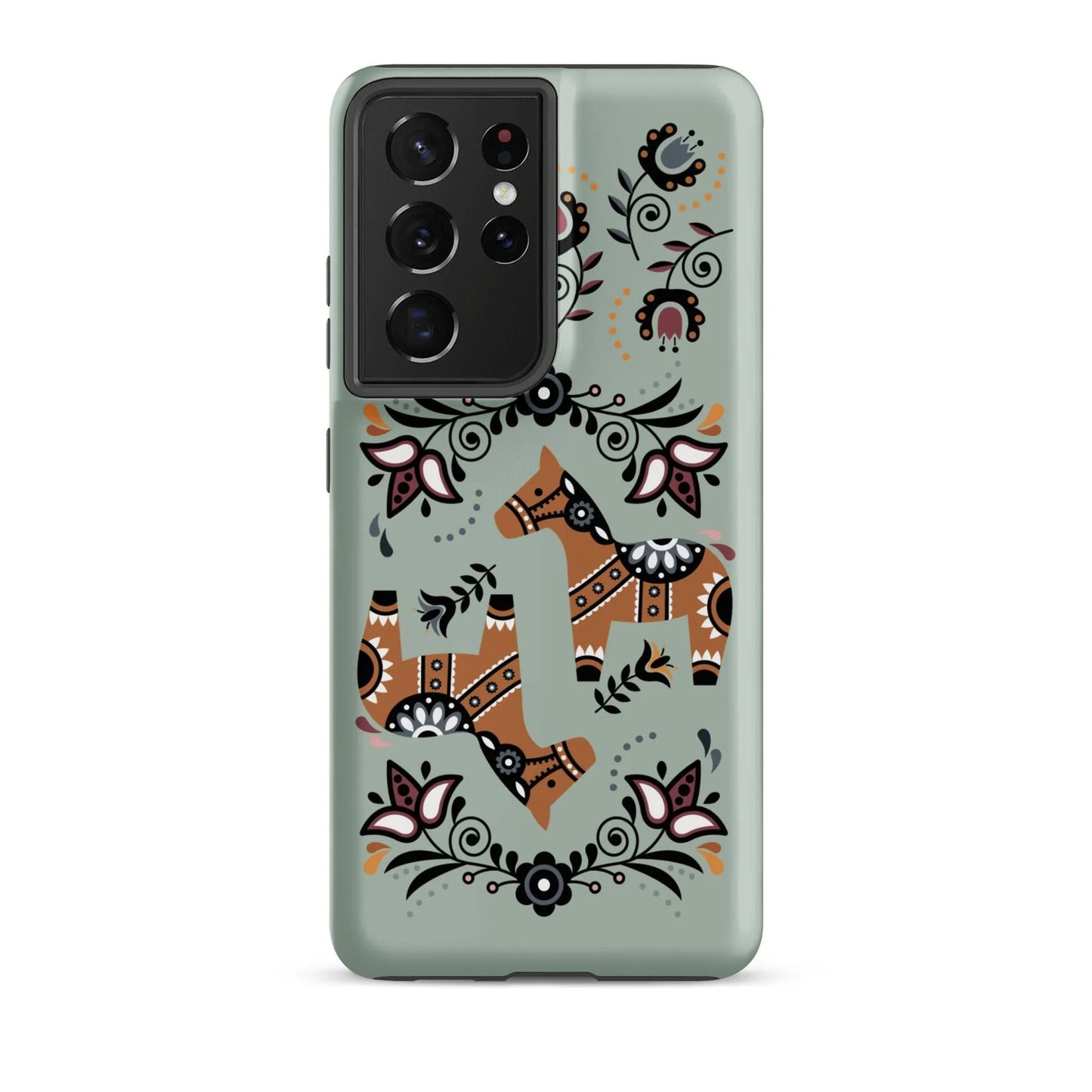 Swedish Dala Horse Tough Samsung® Case - The Global Wanderer