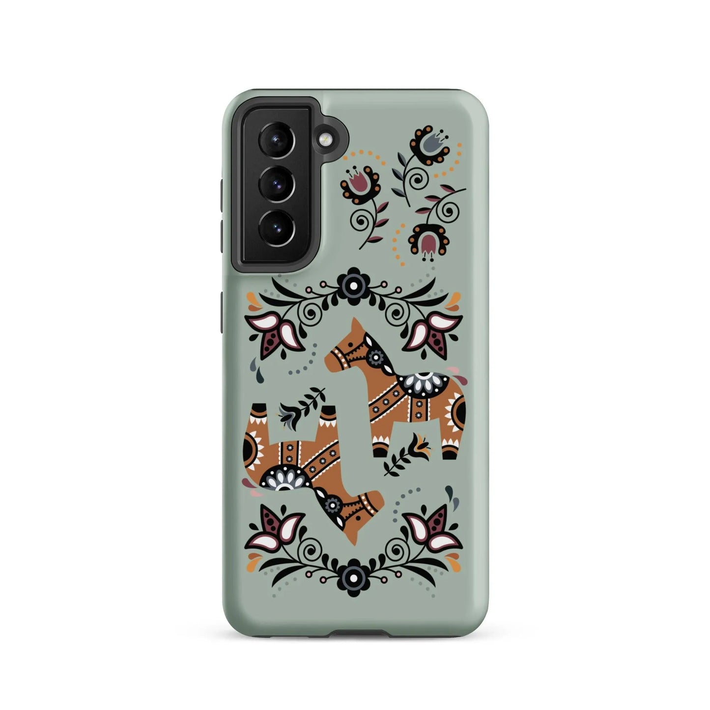 Swedish Dala Horse Tough Samsung® Case - The Global Wanderer