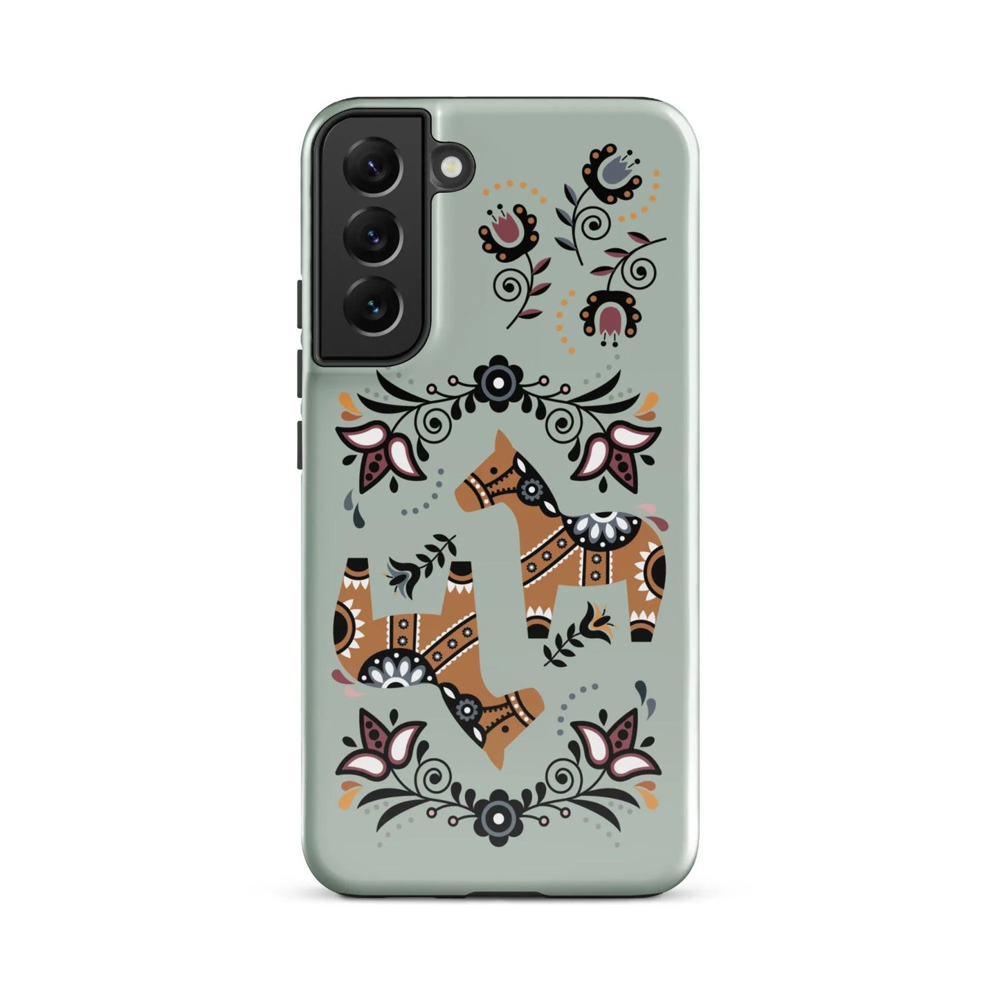 Swedish Dala Horse Tough Samsung® Case - The Global Wanderer