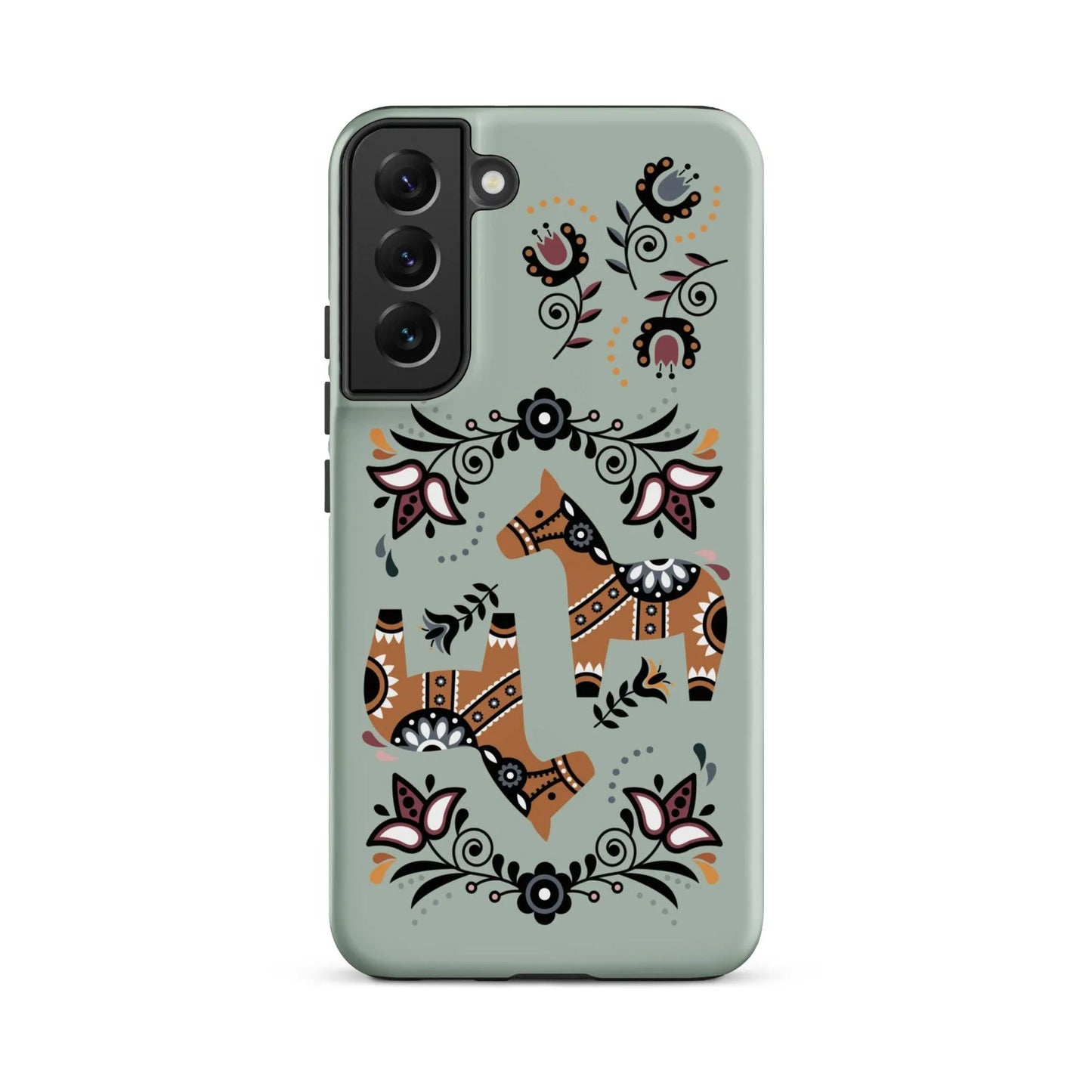 Swedish Dala Horse Tough Samsung® Case - The Global Wanderer