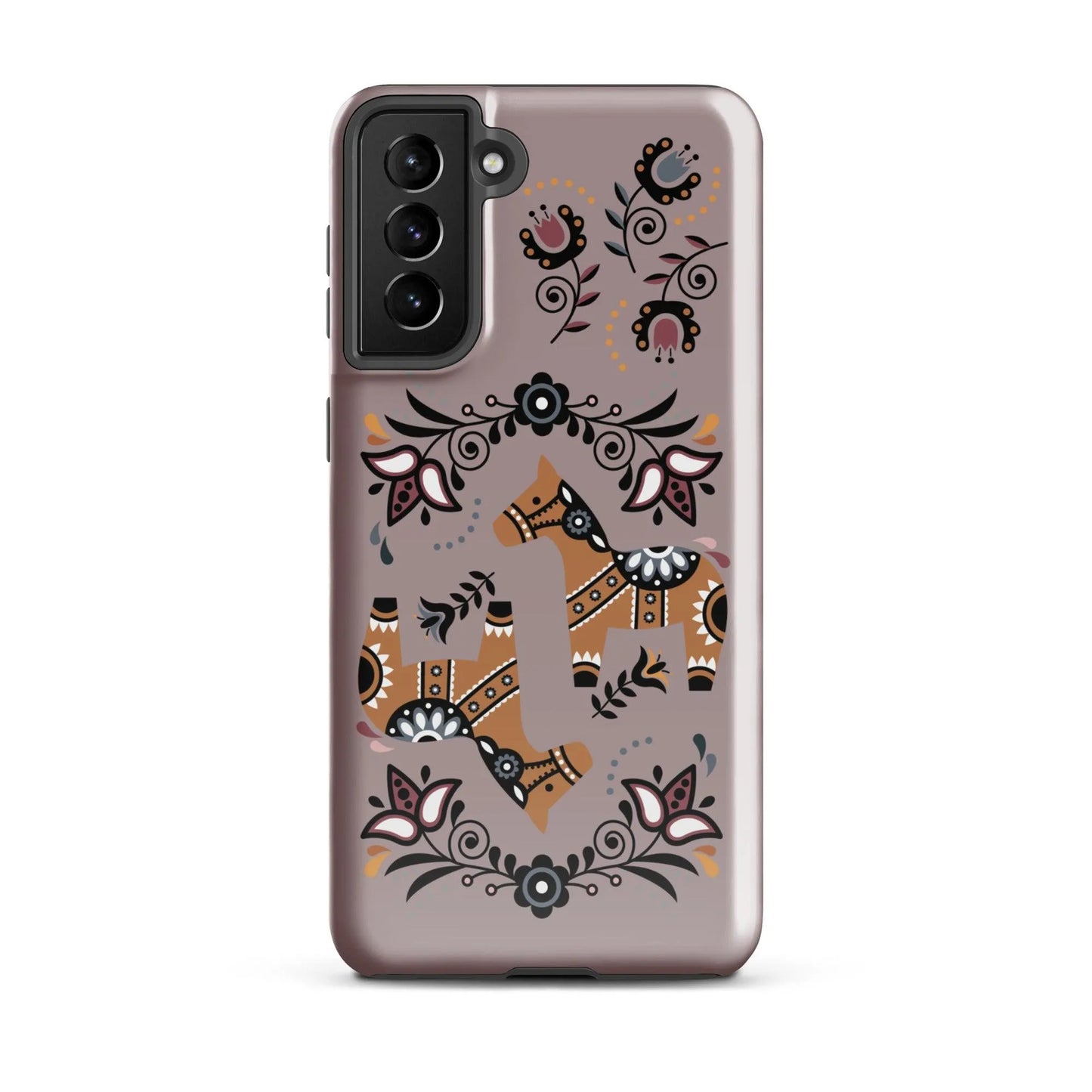 Swedish Dala Horse Tough Samsung® Case - The Global Wanderer