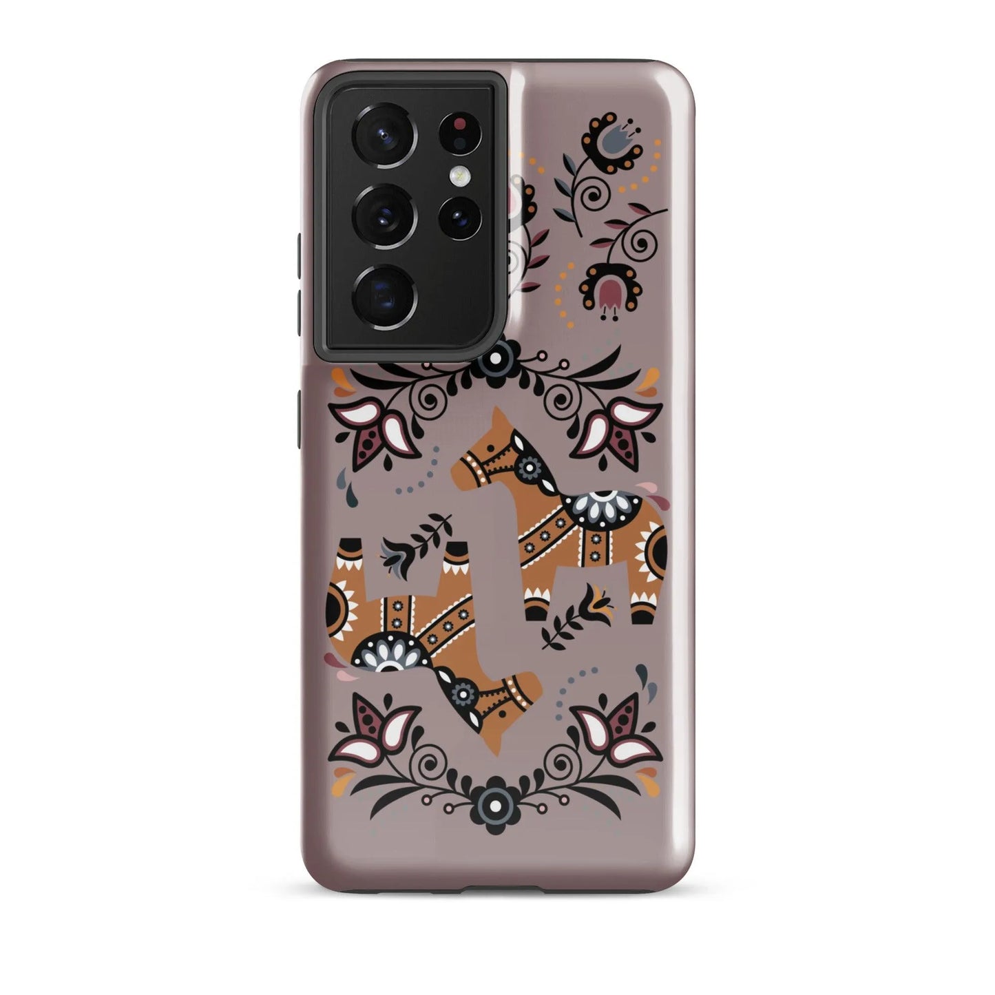 Swedish Dala Horse Tough Samsung® Case - The Global Wanderer