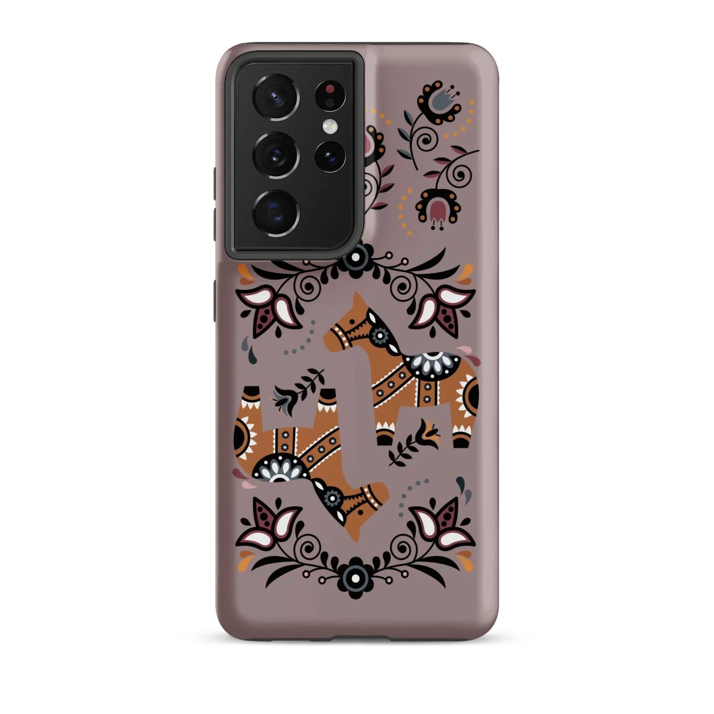 Swedish Dala Horse Tough Samsung® Case - The Global Wanderer