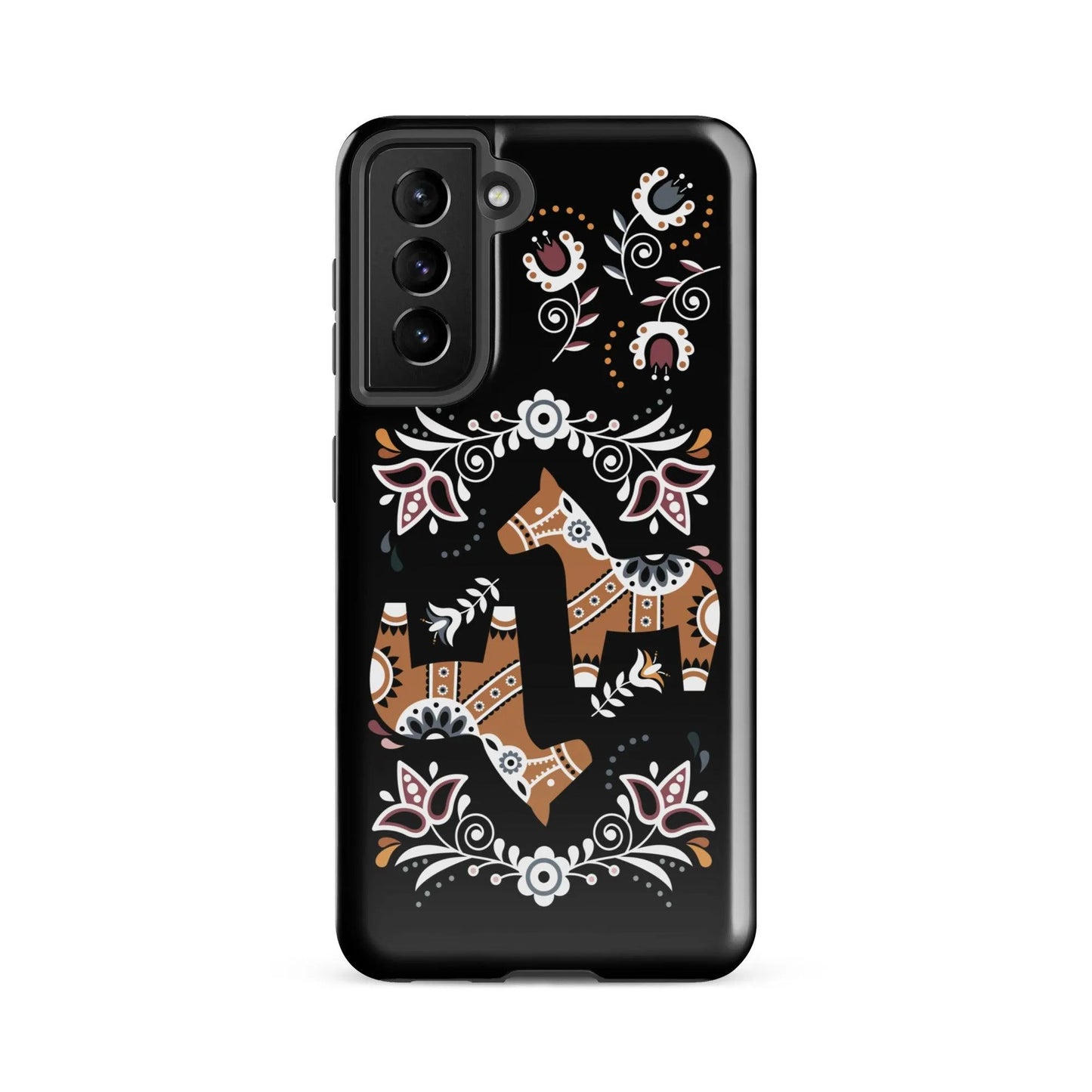 Swedish Dala Horse Tough Samsung® Case - The Global Wanderer