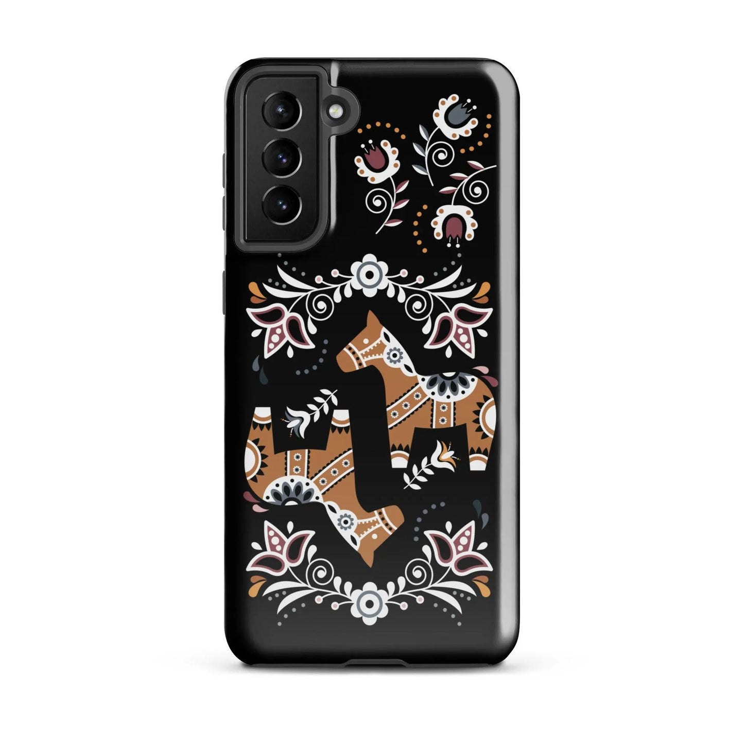 Swedish Dala Horse Tough Samsung® Case - The Global Wanderer