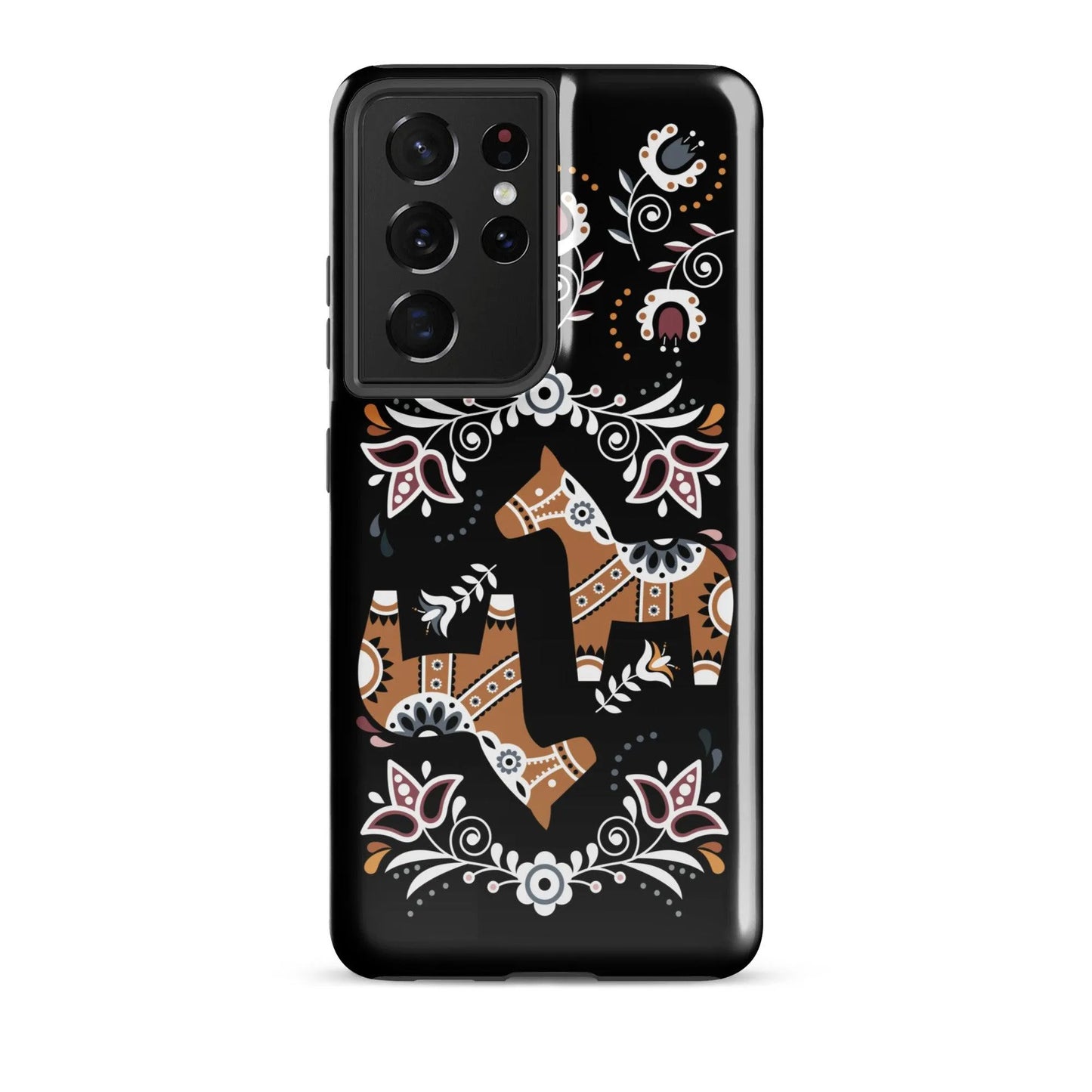 Swedish Dala Horse Tough Samsung® Case - The Global Wanderer