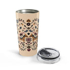 Swedish Dala Horse Tumbler - The Global Wanderer