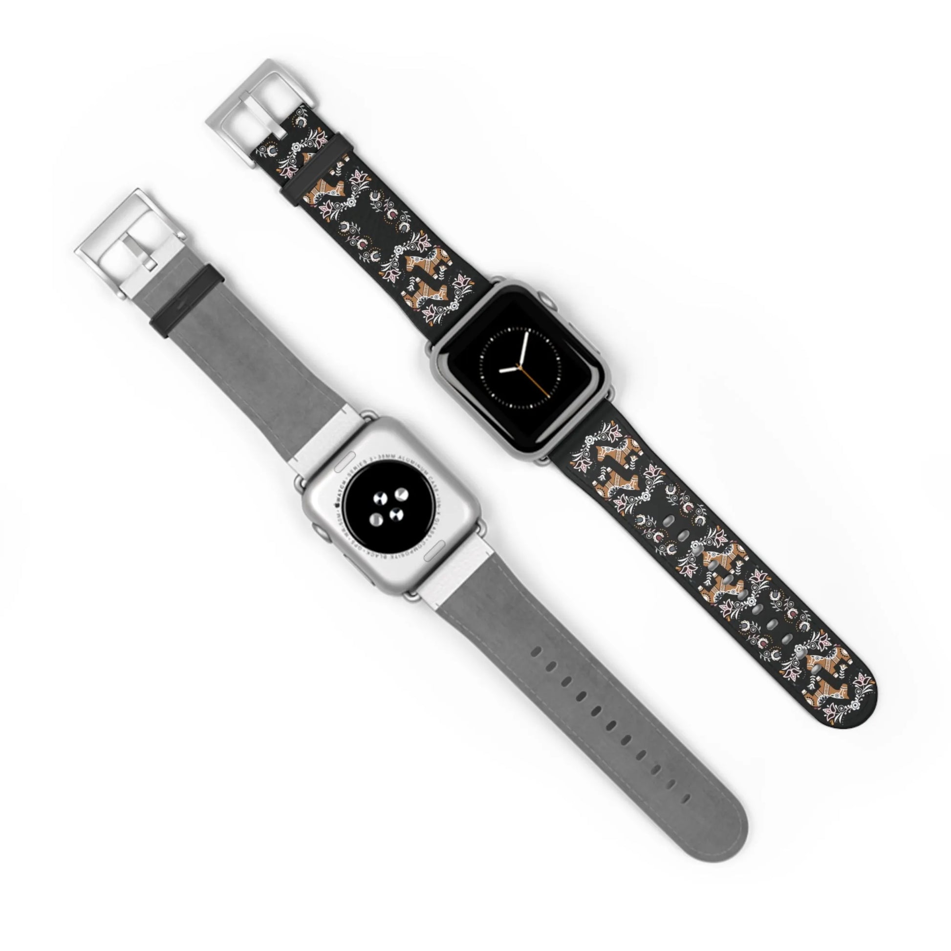 Swedish Dala Horse Watch Band - The Global Wanderer