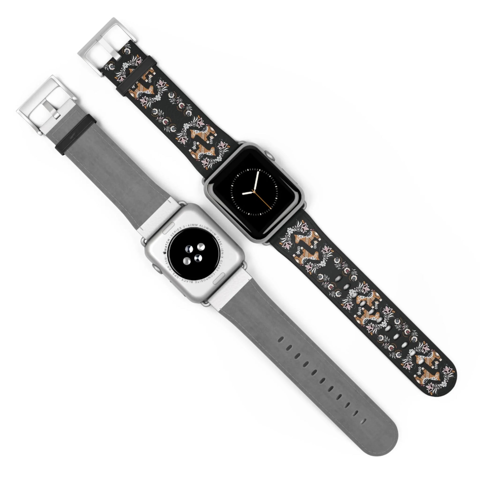 Swedish Dala Horse Watch Band - The Global Wanderer