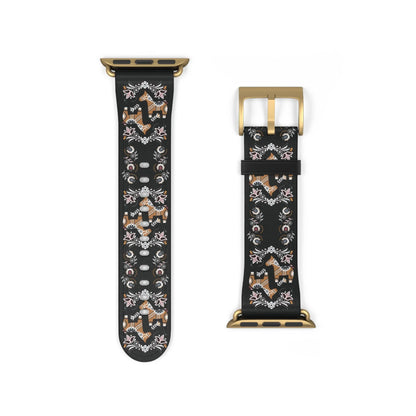 Swedish Dala Horse Watch Band - The Global Wanderer