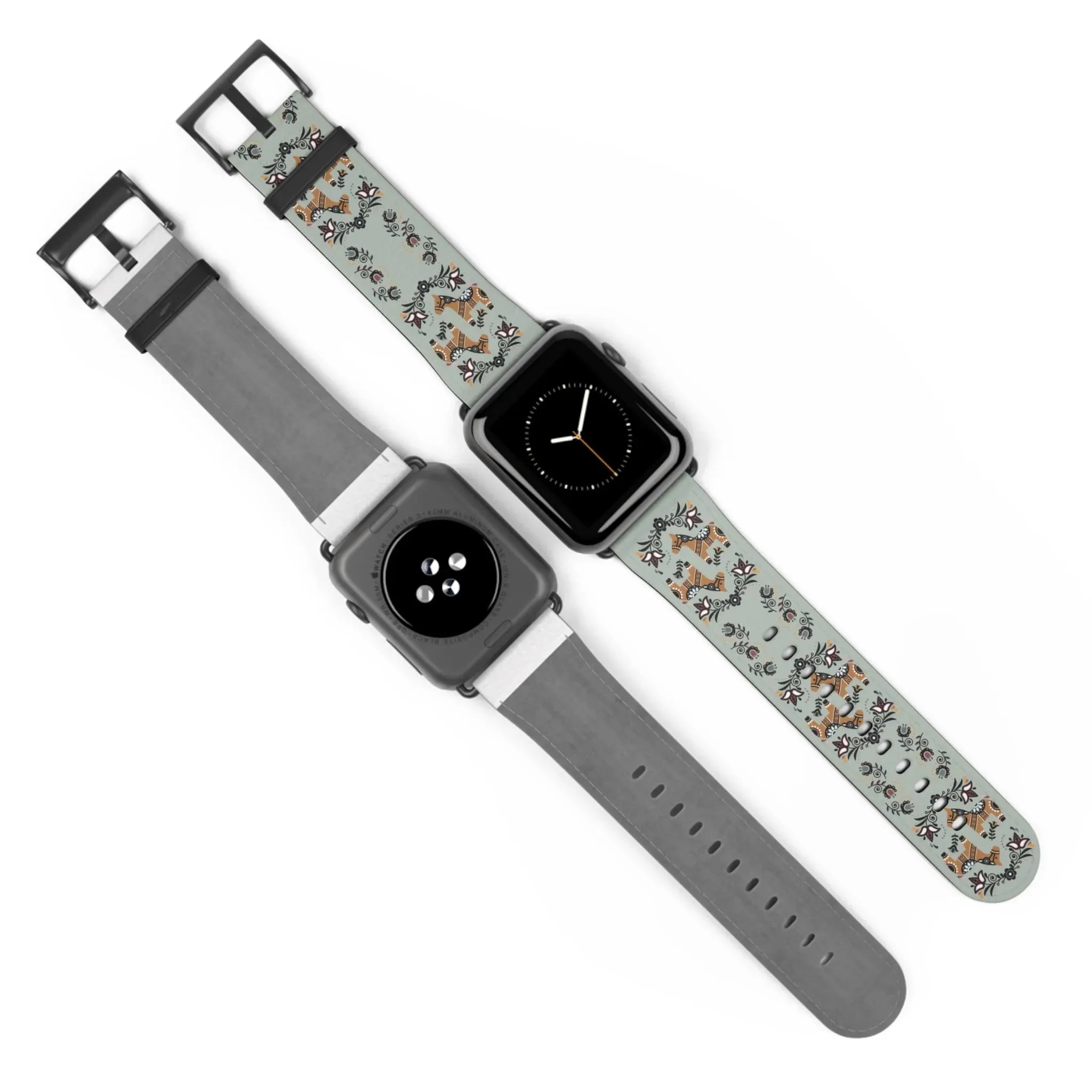 Swedish Dala Horse Watch Band - The Global Wanderer