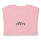 Swedish Gray Dala Horse Embroidered T-Shirt - The Global Wanderer