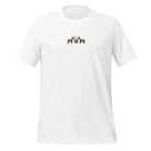 Swedish Red Dala Horse Embroidered T-Shirt - The Global Wanderer