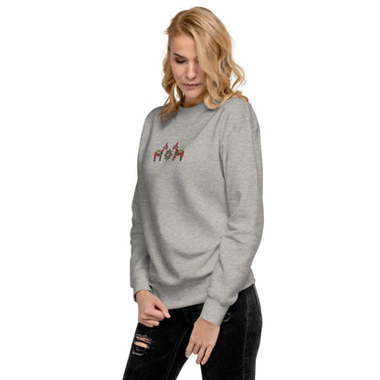 Swedish Red Dala Horse Sweatshirt - Embroidered - The Global Wanderer