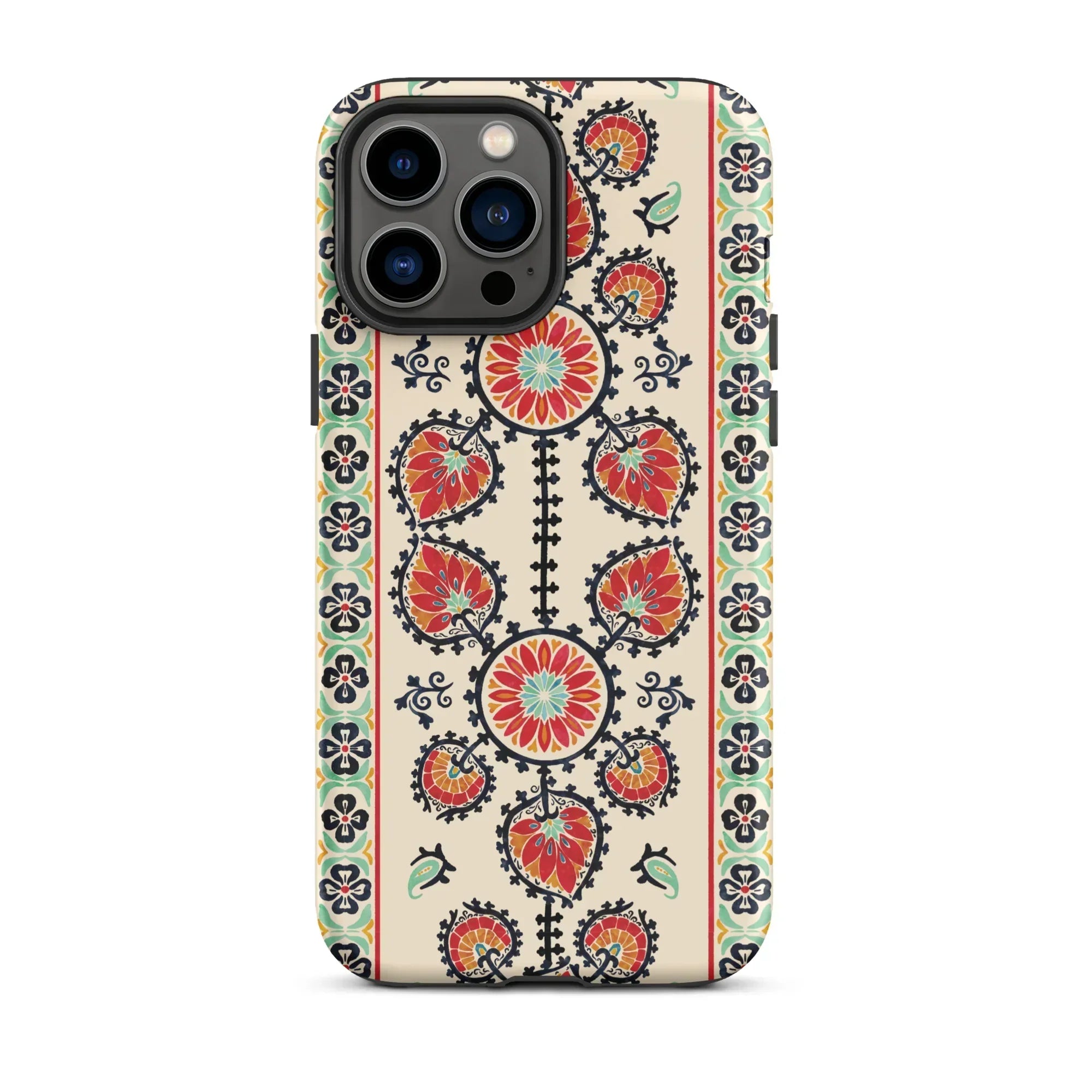 Tashkent Suzani iPhone Case - The Global Wanderer
