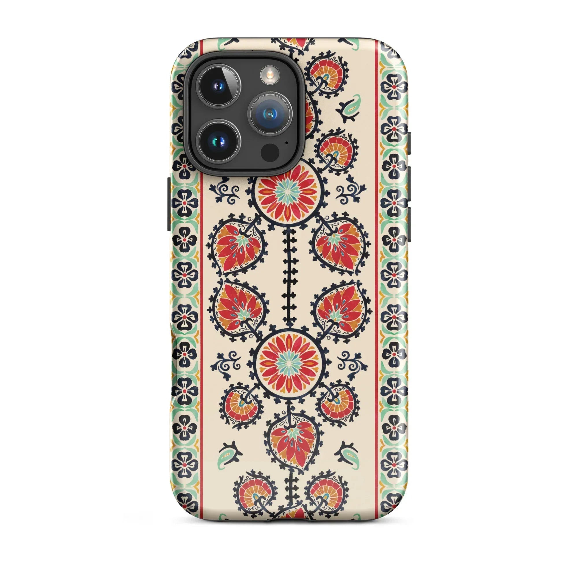 Tashkent Suzani iPhone Case - The Global Wanderer