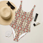 Tashkent Suzani One-Piece Swimsuit - The Global Wanderer