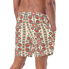 Tashkent Suzani Recycled Swim Trunks - The Global Wanderer