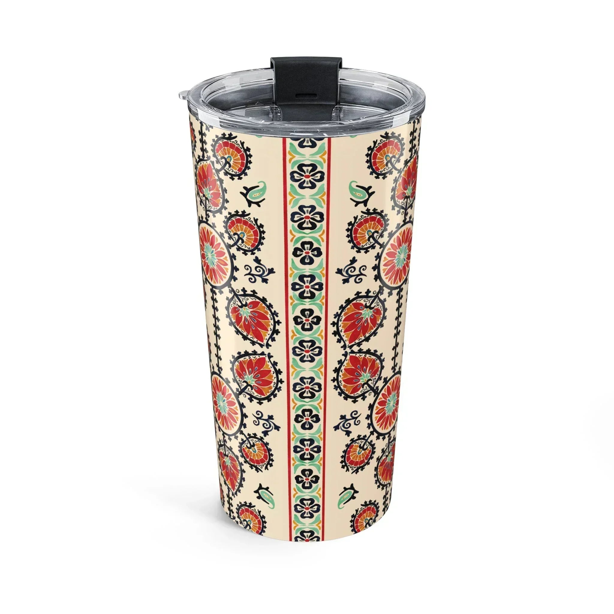 Tashkent Suzani Tumbler - The Global Wanderer