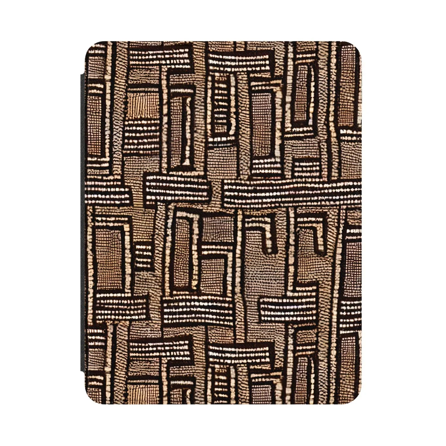 Terra Stripes Mud Cloth iPad Case - The Global Wanderer
