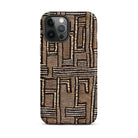 Malian Mud Cloth Tough MagSafe iPhone® Case - The Global Wanderer