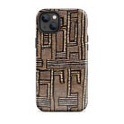 Malian Mud Cloth Tough MagSafe iPhone® Case - The Global Wanderer