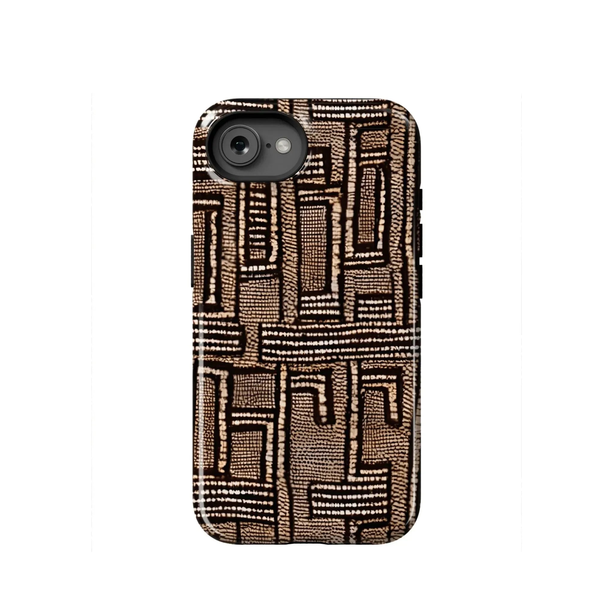Terra Stripes Mud Cloth Tough MagSafe iPhone® Case - The Global Wanderer