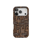 Terra Stripes Mud Cloth Tough MagSafe iPhone Case - The Global Wanderer