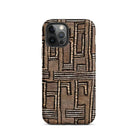 Malian Mud Cloth Tough MagSafe iPhone® Case - The Global Wanderer