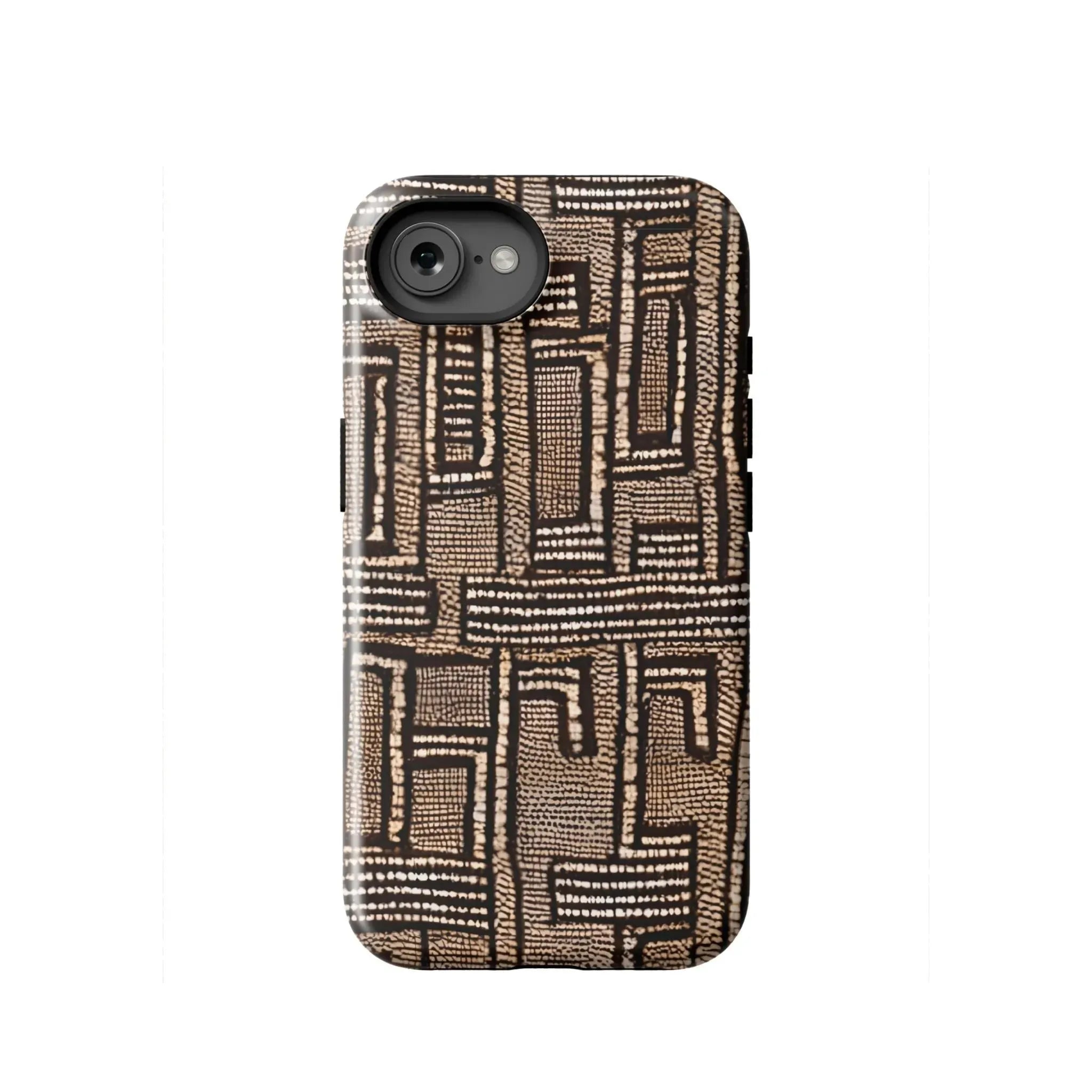 Terra Stripes Mud Cloth Tough MagSafe iPhone® Case - The Global Wanderer