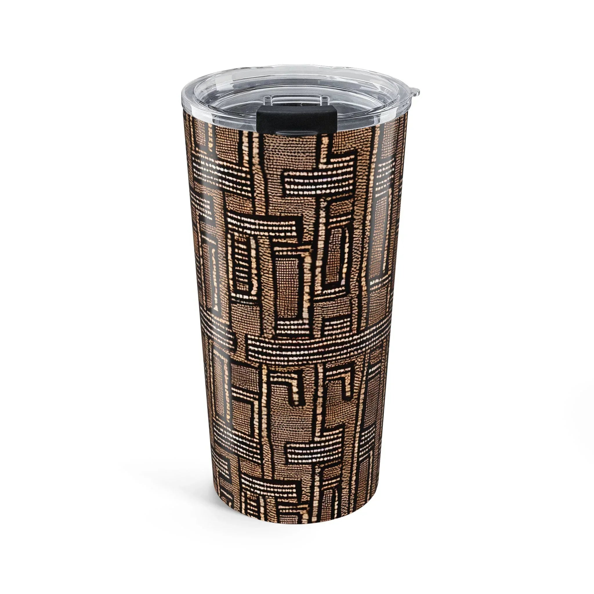 Terra Stripes Mud Cloth Tumbler - The Global Wanderer