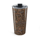 Terra Stripes Mud Cloth Tumbler - The Global Wanderer