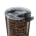 Terra Stripes Mud Cloth Tumbler - The Global Wanderer