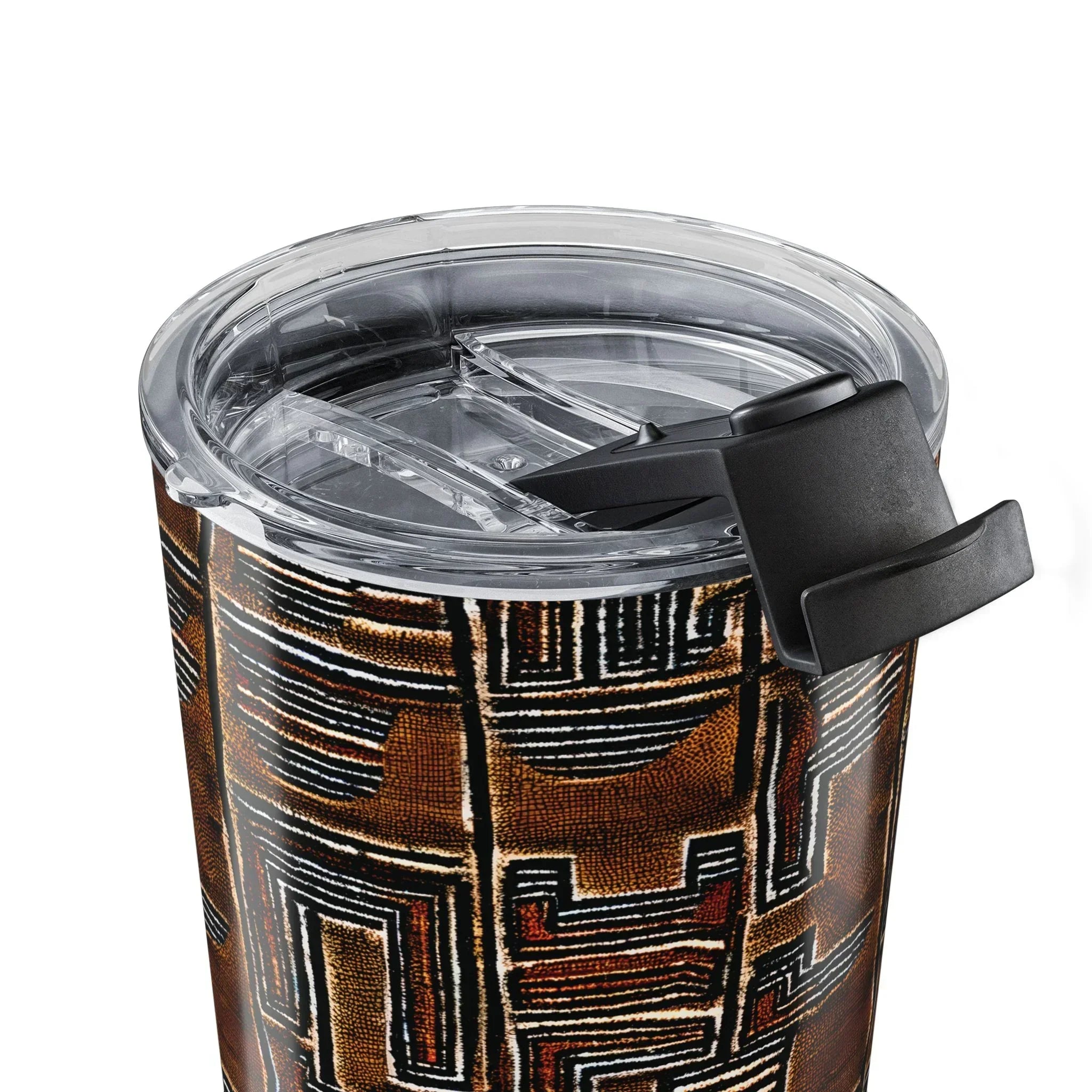 Terra Stripes Mud Cloth Tumbler - The Global Wanderer