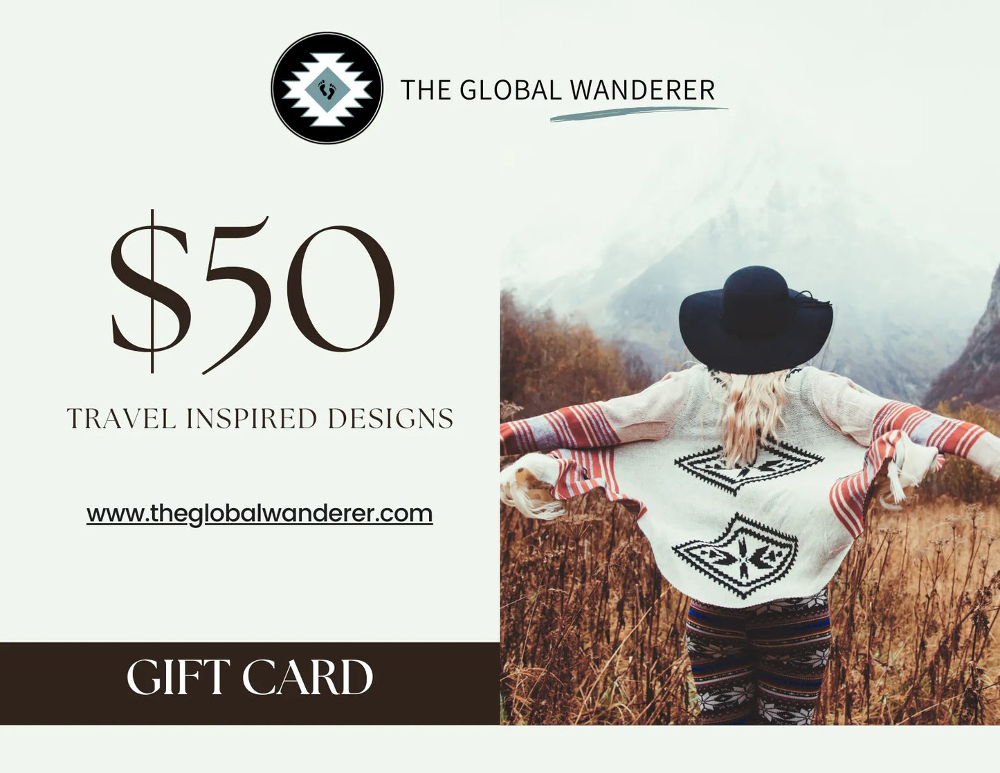 The Global Wanderer - Gift Card - The Global Wanderer