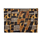 Timbuktu Gold Mud Cloth Flat Pouch - The Global Wanderer