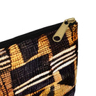 Timbuktu Gold Mud Cloth Flat Pouch - The Global Wanderer