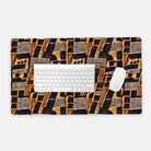 Malian Mud Cloth Print Desk Mat - The Global Wanderer