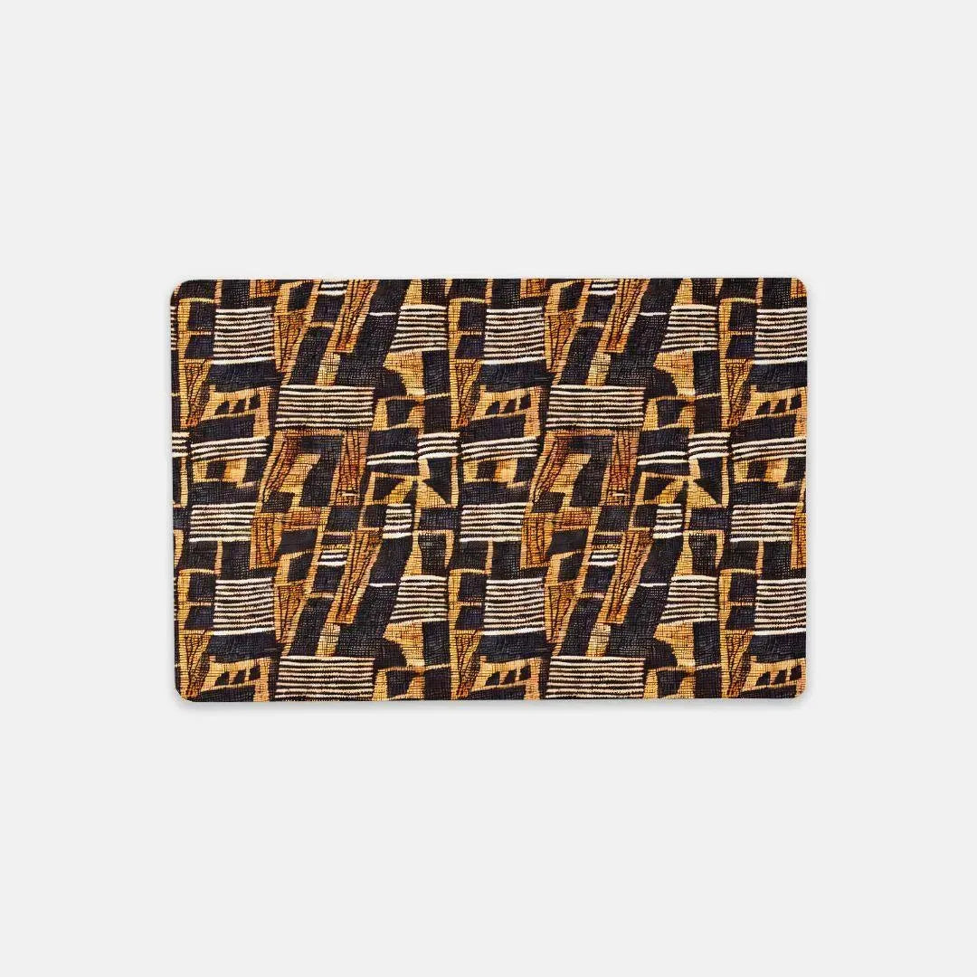 Malian Mud Cloth Print Desk Mat - The Global Wanderer