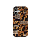 Timbuktu Gold Mud Cloth Tough MagSafe iPhone Case - The Global Wanderer